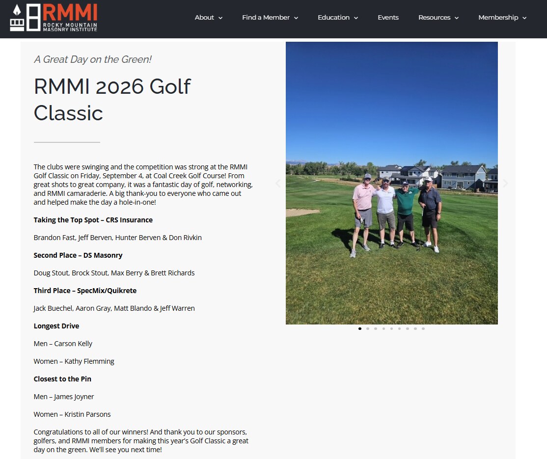 RMMI 2026 Golf Classic event recap